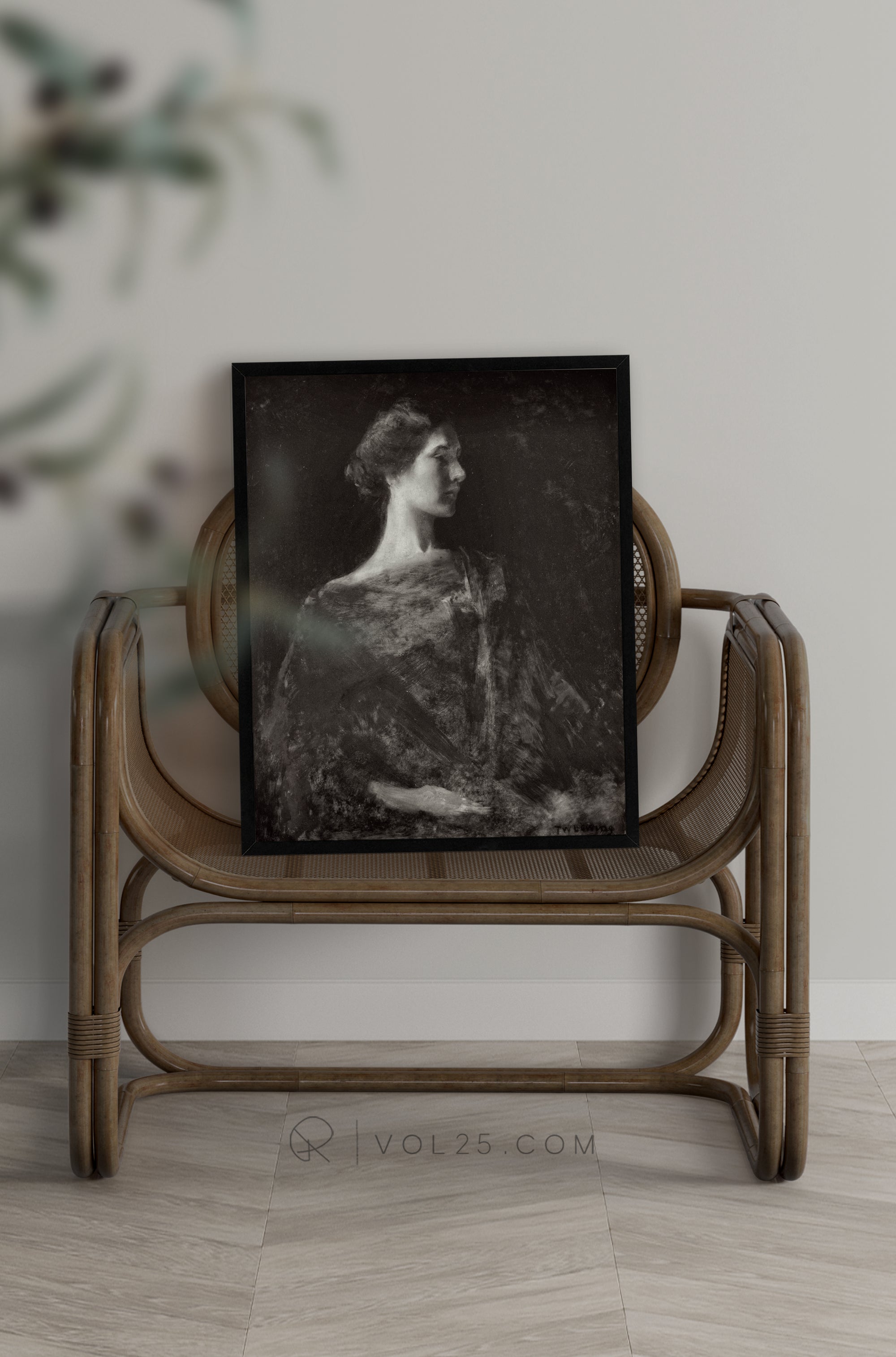 Poised | Textured Cotton Canvas Art Print, several sizes | VOL25