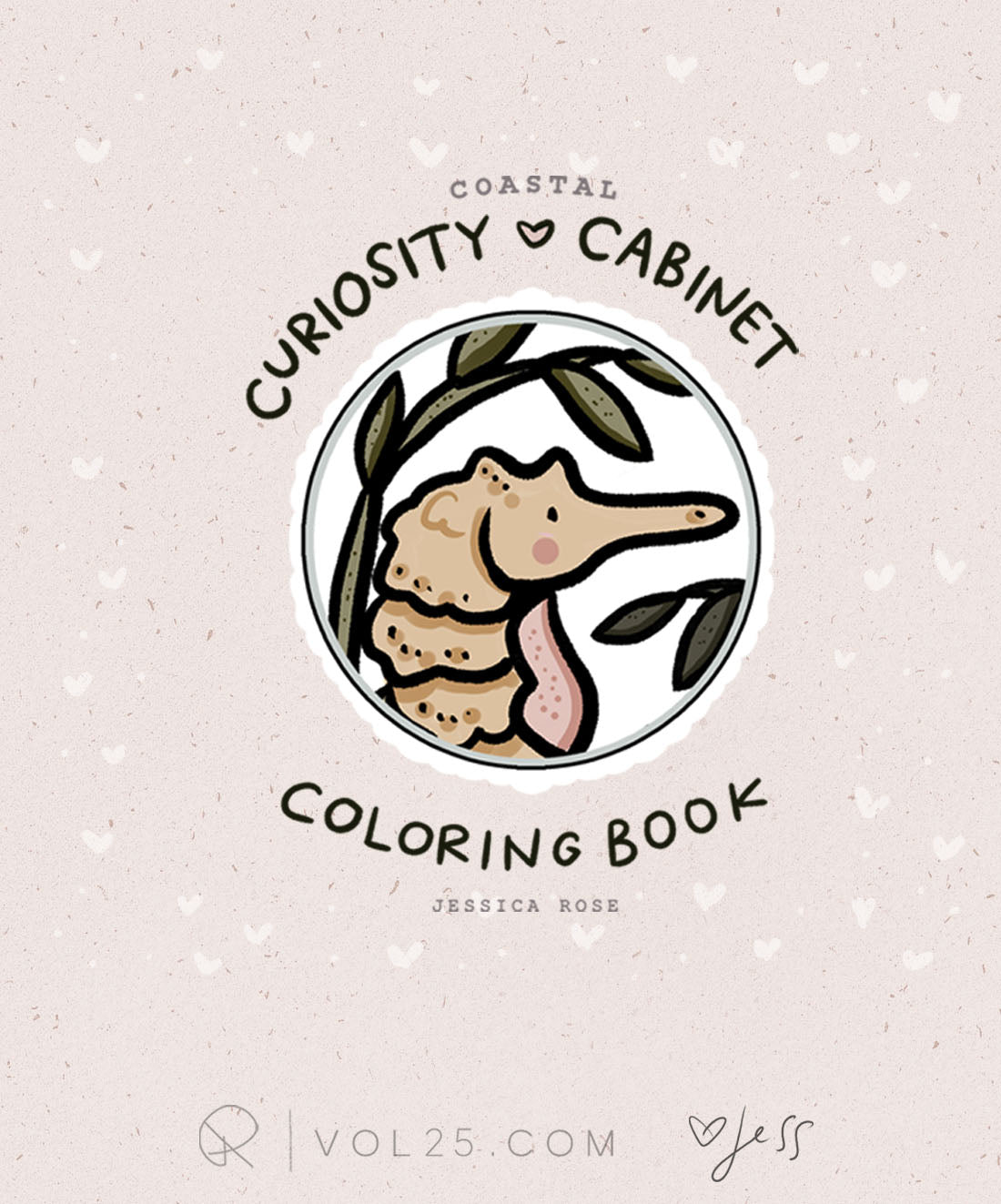 Curiosity Cabinet Series - Coastal - Printable Coloring Book