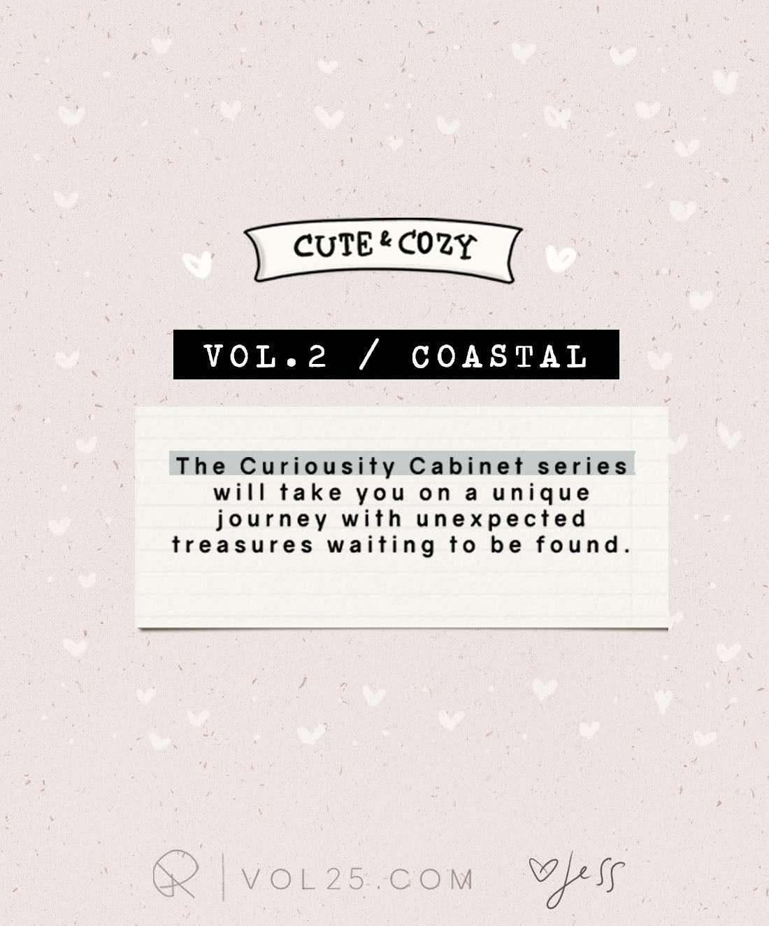 Curiosity Cabinet Series - Coastal - Printable Coloring Book