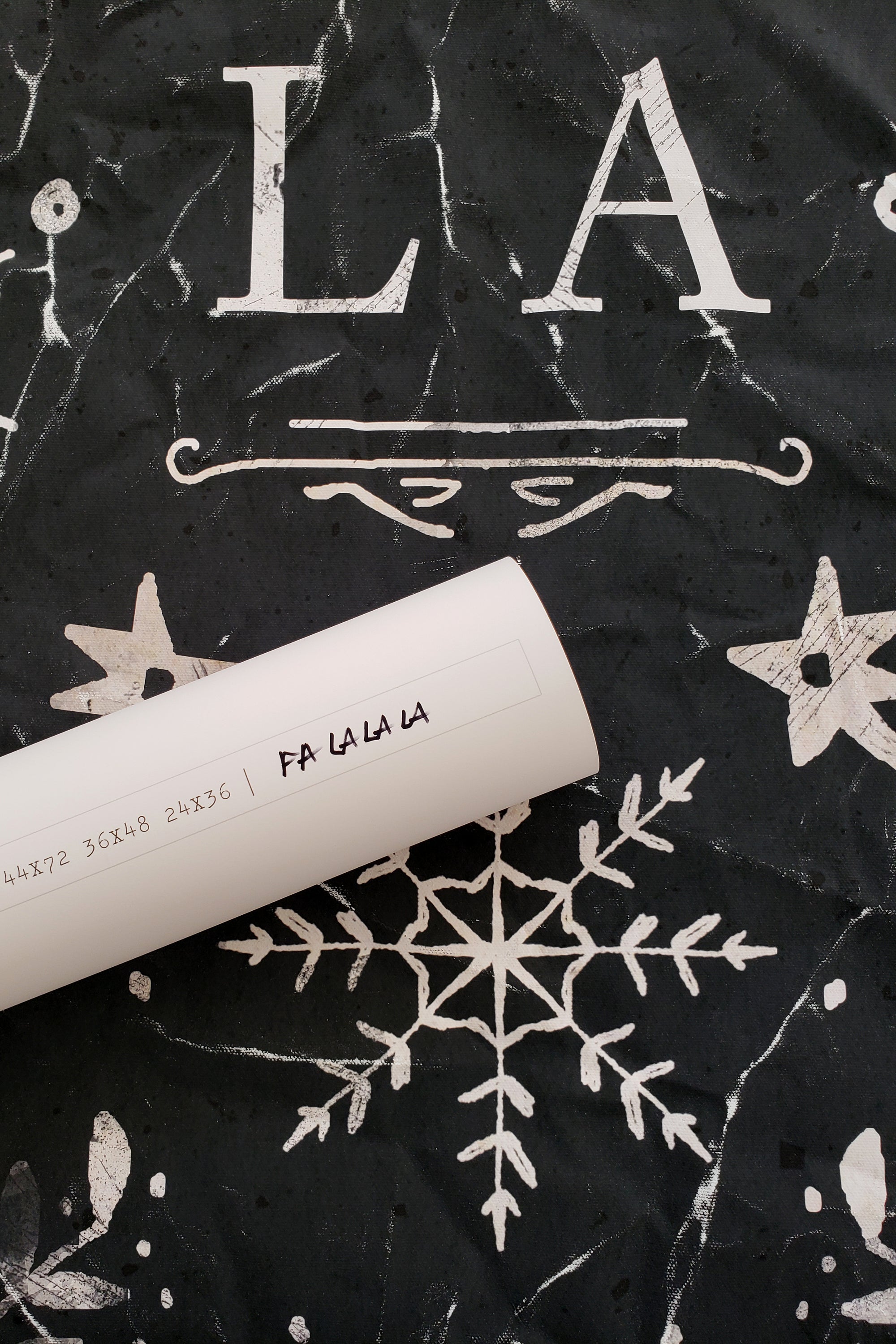 FA LA LA |  Canvas Hand Distressed Tapestry | more options