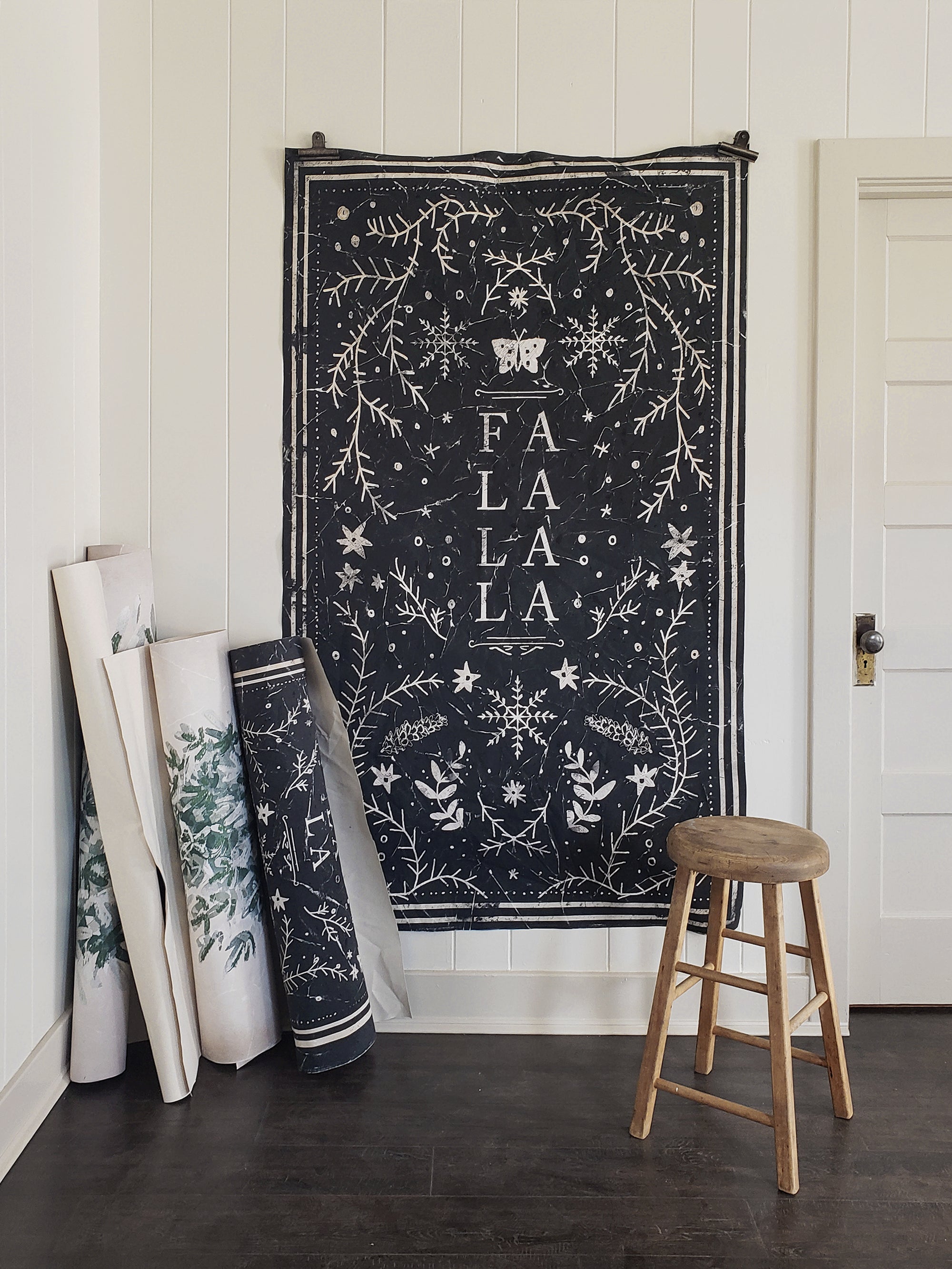 FA LA LA |  Canvas Hand Distressed Tapestry | more options