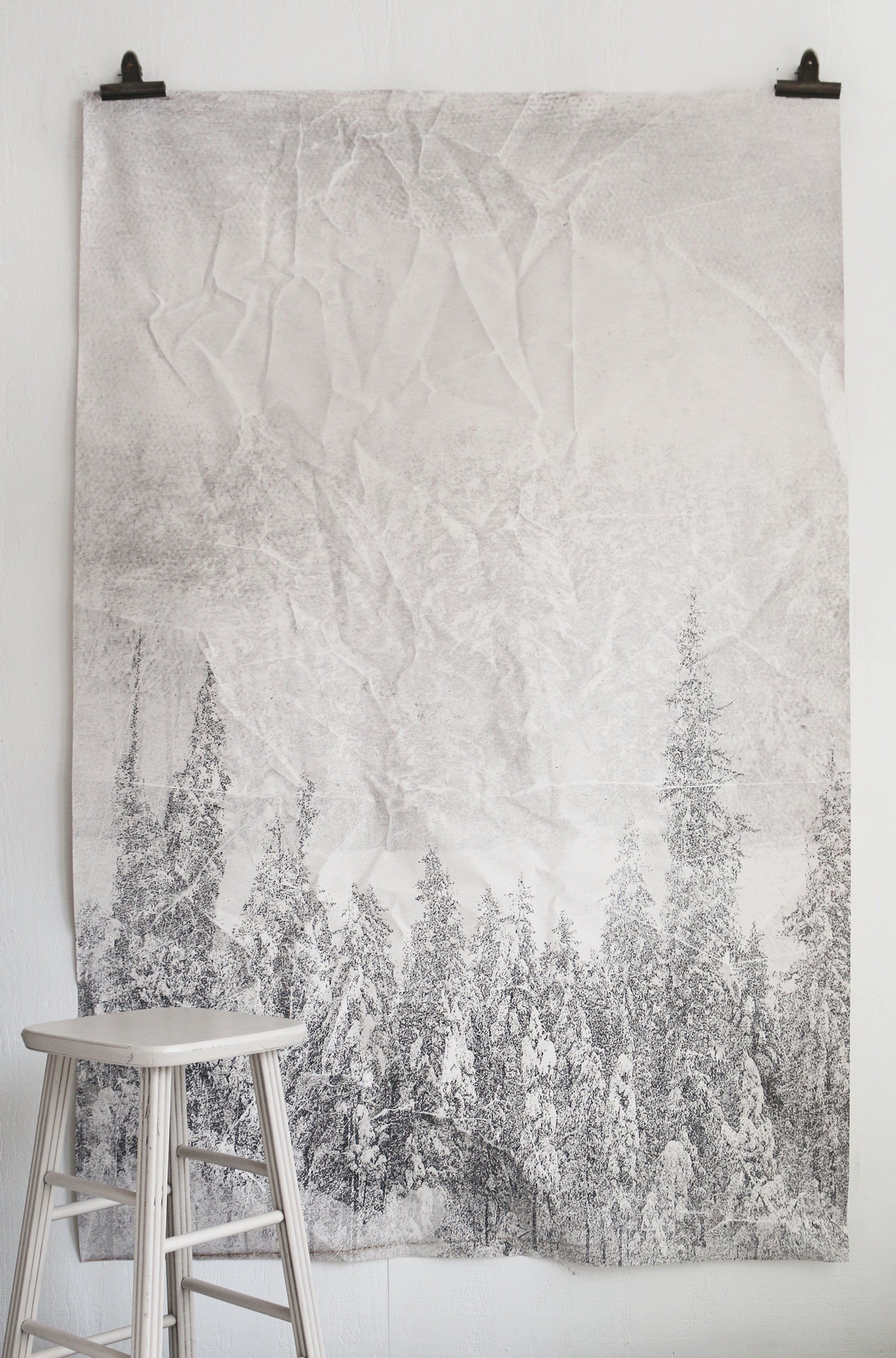 Cloud Burst |  Canvas Hand Distressed Tapestry | more options