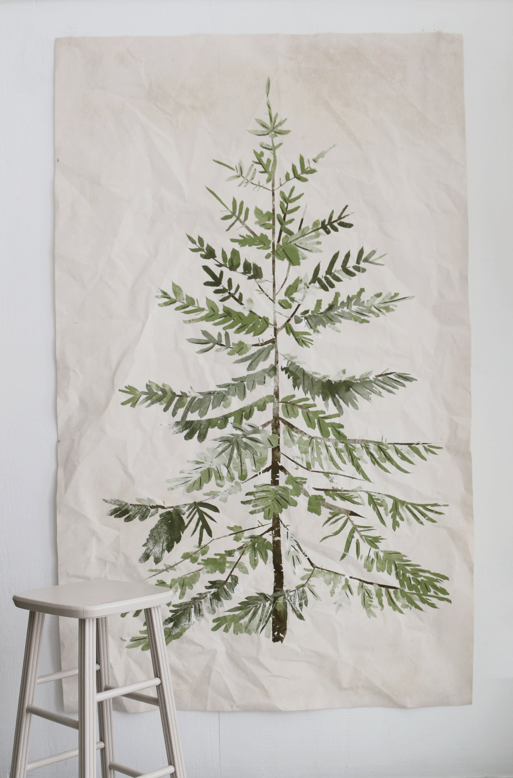 Towering Fir |  Canvas distressed Tapestry | more options